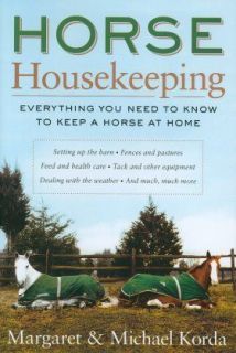 New Horse Housekeeping Book Care Feeding Housing Tack Blanket