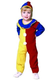 NEW INFANT BABY CIRCUS CLOWN JUMPSUIT HALLOWEEN COSTUME