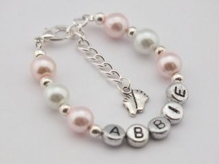 baby name bracelet in Childrens Jewelry
