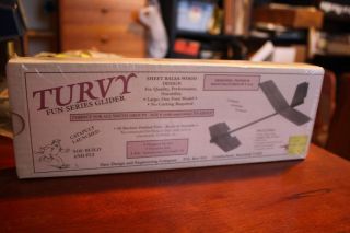 TURVY Fun Series Glider Balsa Kit FACTORY SEALED
