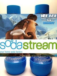   Ice Age LOT 2 Bottles 0.5L Carbonated Water Sodaclub Beverages Soda