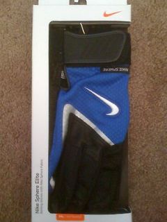 Nike Sphere Elite Batting Gloves w/ Nike Sphere Fabric XXL (Blue 