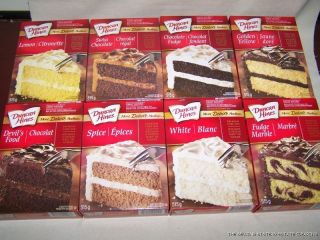 DUNCAN HINES PREMIUM CAKE MIX or CUPCAKE MIX various flavours