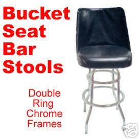 Bucket Seat Swivel Bar Stools $74.95/ea   Heavy Duty   Commercial 