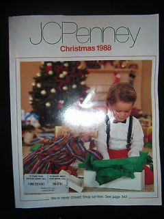 1988 J C PENNEY CHRISTMAS CATALOG Clothes Toys Watches Dolls etc