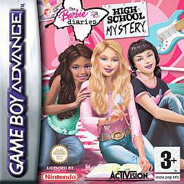 The Barbie Diaries High School Mystery (Nintendo Game Boy Advance 