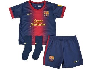 JBARC33 FC Barcelona Nike infants kit   2012 2013 kids shirt 