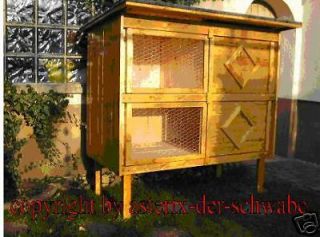 Build your own Rabbit or Guinea pig Hutch Plans usa
