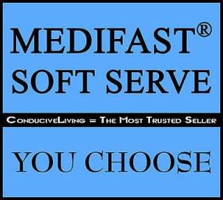 MEDIFAST® SOFT SERVE  ALL FLAVORS   YOU DECIDE  THE MOST TRUSTED 