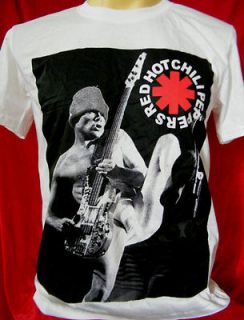   Flea Balzary bass Red Hot Chili Peppers rock band t shirt size XL