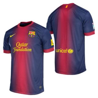 Nike FC Barcelona Season 2012 2013 Home Soccer Jersey Brand New