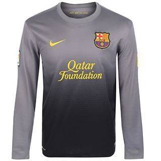 NEW** FC Barcelona Away Goalkeeper Shirt   2012 13 **GENUINE NEW 