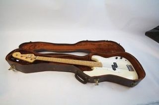 Fender Squire P Bass Precision with case Electric Bass Guitar 93 