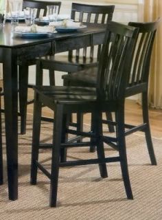 Black Counter Height Bar Stools by Coaster 101039BLK