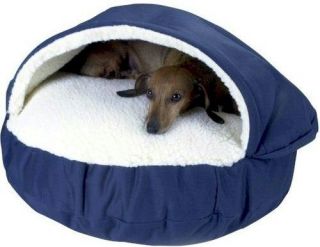 SNOOZER COZY CAVE COVERED DOG CAT NESTING PET BED SMALL LARGE EXTRA 