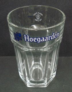   listed HOEGAARDEN LAGER BEER HEAVY HOME BAR PUB PINT GLASS USED C562