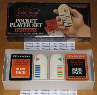  Pursuit People Pocket Player travel game mini pack trivia card set