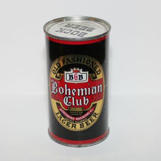Bohemian Club Beer   Joliet, ILL    Bock Lid   Flat Top