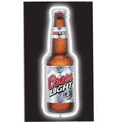 coors light neon beer signs in Collectibles