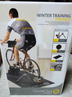   Fluid2 Winter Indoor Cycling Training Kit New Bike 2 Riser Block,Mat