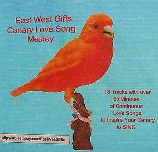 CANARY Love Song Medley Bird CD 18 Tracks 60 Minutes