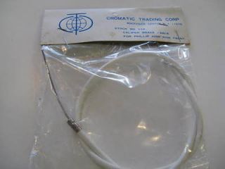   Phillips extra High Rise Front Caliper bicycle Brake Cable NIB White