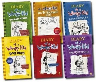 New Diary of a Wimpy Kid Collection   6 books box set   Brand New Fast 