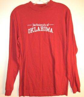 RedOak For Ladies Oklahoma University Sooners Red Longsleeve T shirt 