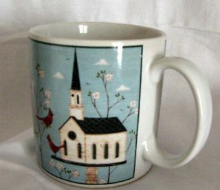 Warren Kimble Birds & Church Birdhouse Mug by Sakura Coffee Cup