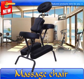 Professional Massage Chair Black Portable Fortable Health Carry Case