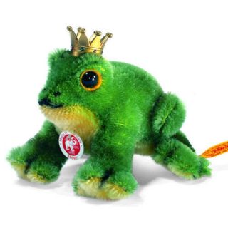 Steiff mini mohair Happy Frog Prince   EAN 033247   MIB