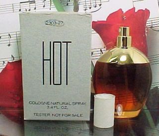 Bill Blass Hot Cologne Spray 3.4 fl. oz. (tester)