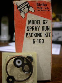 Binks 62 Spray Gun Packing Kit ** 6 163