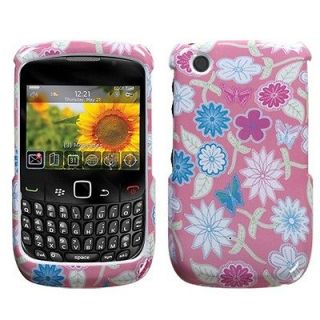 BlackBerry Curve 8520 / Curve 3G 9330 Protector Stitching Garden Case