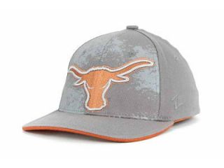Texas Longhorns Stretch Fitted Hat by Zephyr Size Small