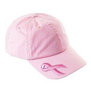 NEW BASEBALL CAP STYLE PINK BREAST CANCER AWARENESS HAT CAP