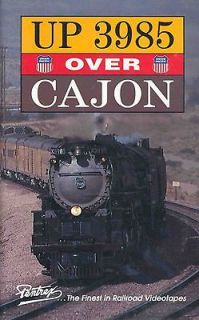 Union Pacific Steam Video   UP 3985 Over Cajon   Pentrex 1994