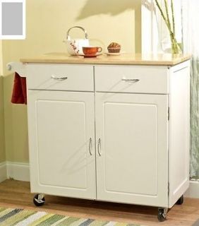 Newly listed NEW Large Kitchen Island Cart Rolling Wheels Storage 