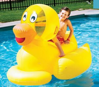 NEW INFLATABLE POOL LAKE TUBE KIDS DUCK FLOAT TOY RAFT