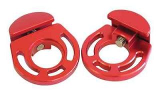 Savage Alloy BMX Bike / Cycle Chain Adjuster 14mm Axle Red