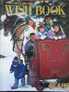 1991  Christmas WISH BOOK Catalog Toys / Dolls REFERENCE 800pgs