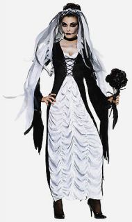 bride of frankenstein costume gothic skeleton adult women halloween 
