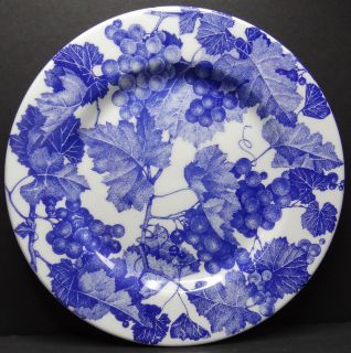 Widsor & Browne Salad Plates Blue Grapes & Ivy Quadrifoglio