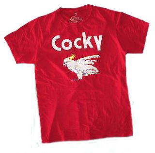   Cocky T  Shirt Version of Belt Buckle Seen on Bones Rooster Medium