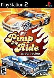 Pimp my Ride Street Racing Playstation 2 PS2 video game ps COMPLETE