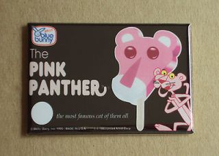 Pink Panther Ice Cream FRIDGE MAGNET sign popsicle bar vintage style