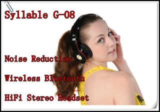 Wireless Bluetooth Syllable G08 Noise Resuction Cancellation 