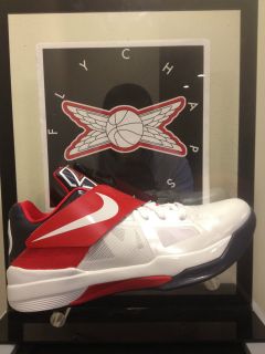 NIKE ZOOM KD IV 4 OLYMPIC 773679 103 KEVIN DURANT USA DS BRAND NEW