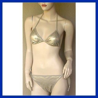 BURBERRY Auth New Womens Swim Suit Bikini Swimsuit sz L
