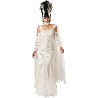 Monster Bride Womens Frankensteins Girl Deluxe Halloween Costume Std 